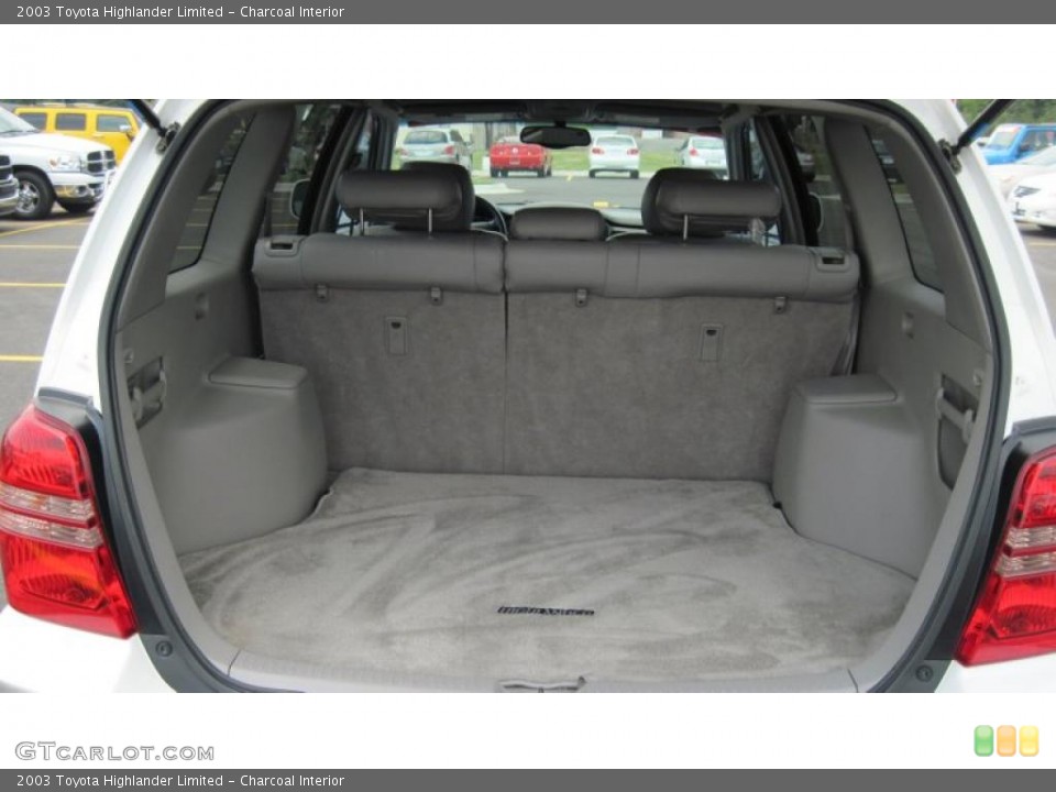 Charcoal Interior Trunk for the 2003 Toyota Highlander Limited #49796693