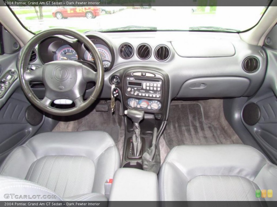 Dark Pewter Interior Dashboard for the 2004 Pontiac Grand Am GT Sedan #49797698