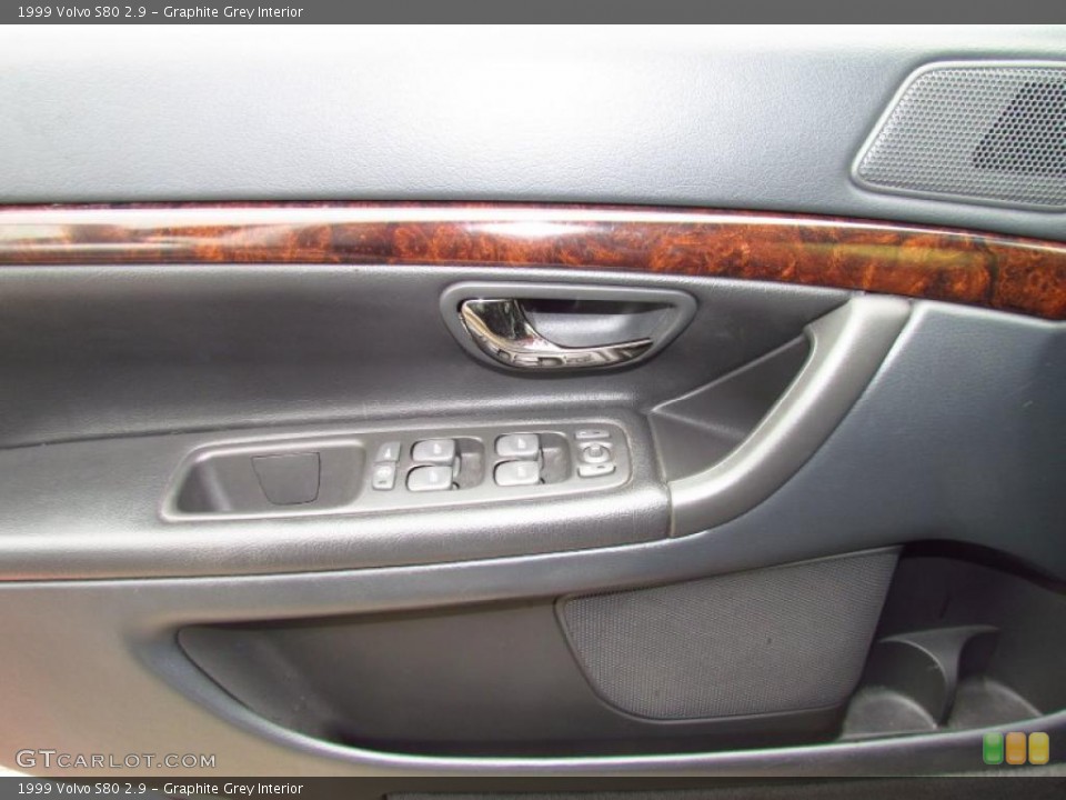 Graphite Grey Interior Door Panel for the 1999 Volvo S80 2.9 #49797959