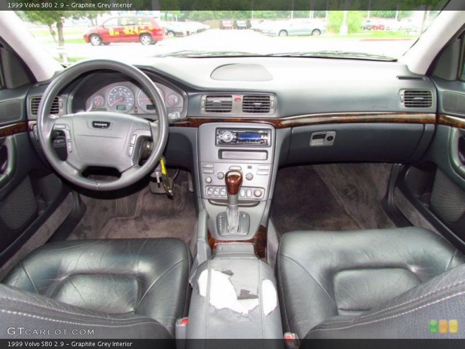 Graphite Grey Interior Dashboard for the 1999 Volvo S80 2.9 #49797965