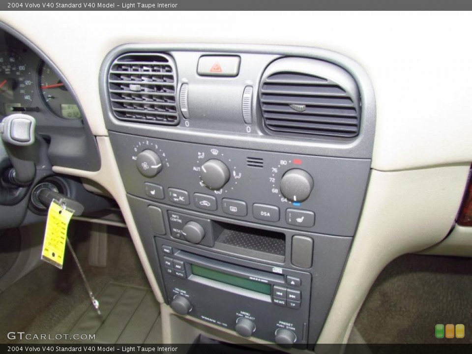Light Taupe Interior Controls for the 2004 Volvo V40  #49798211
