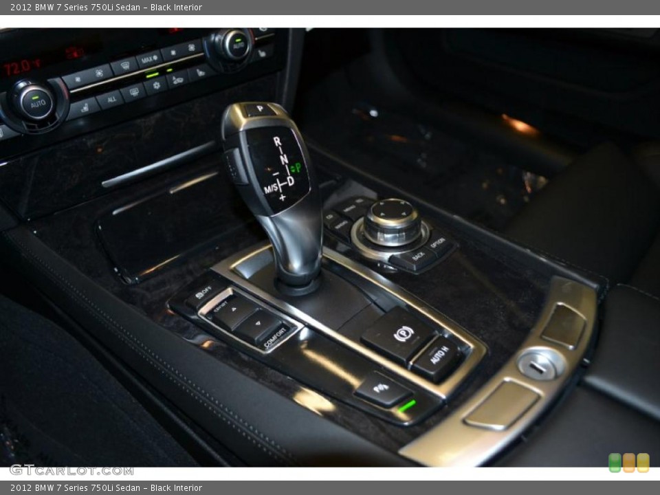 Black Interior Transmission for the 2012 BMW 7 Series 750Li Sedan #49800474