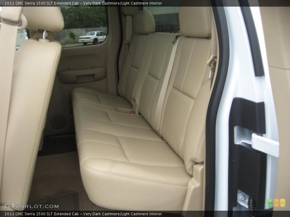 Very Dark Cashmere/Light Cashmere Interior Photo for the 2011 GMC Sierra 1500 SLT Extended Cab #49800951