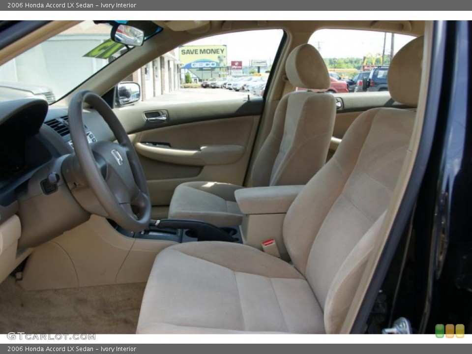 Ivory Interior Photo for the 2006 Honda Accord LX Sedan #49802793