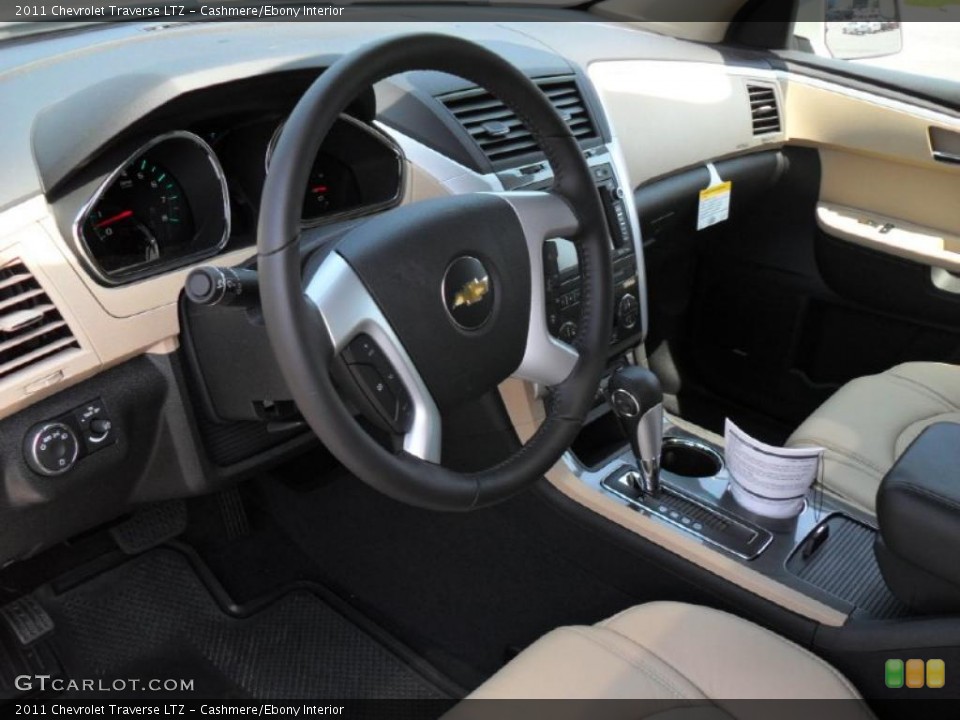 Cashmere/Ebony Interior Prime Interior for the 2011 Chevrolet Traverse LTZ #49803447