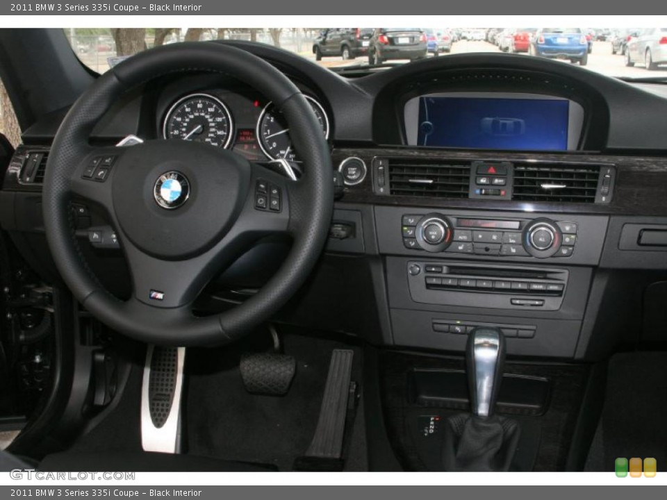 Black Interior Dashboard for the 2011 BMW 3 Series 335i Coupe #49805943