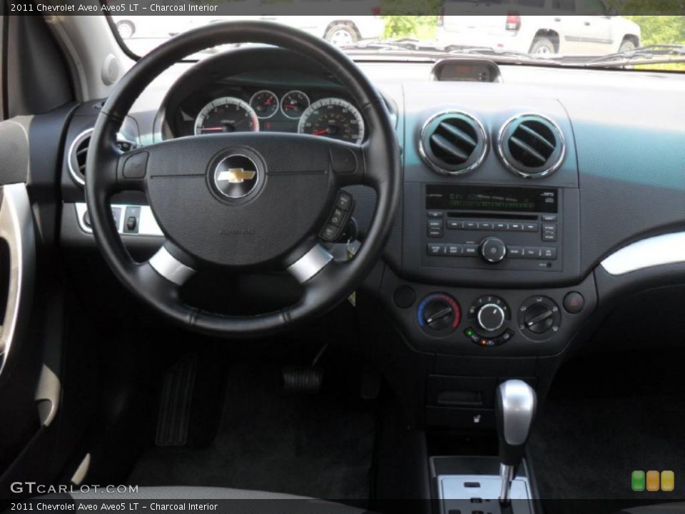 Charcoal Interior Dashboard for the 2011 Chevrolet Aveo Aveo5 LT #49806036