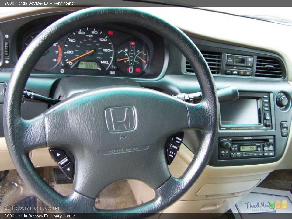 Ivory Interior Steering Wheel for the 2000 Honda Odyssey EX #49807668