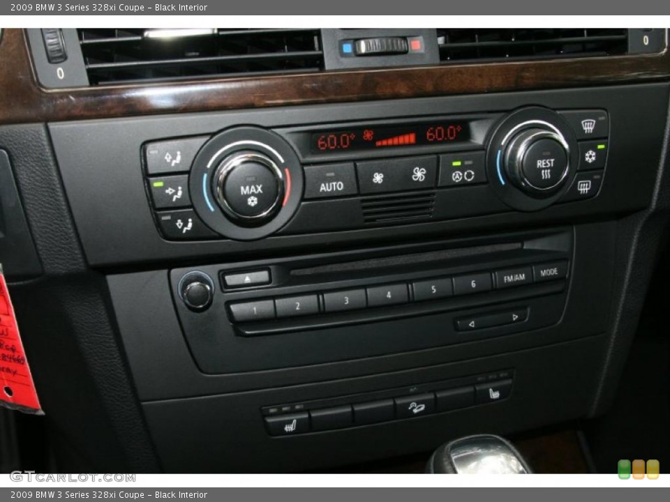 Black Interior Controls for the 2009 BMW 3 Series 328xi Coupe #49808049