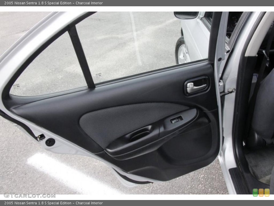 Charcoal Interior Door Panel for the 2005 Nissan Sentra 1.8 S Special Edition #49809441