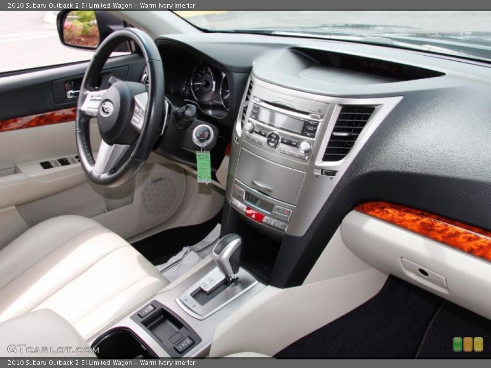 Warm Ivory Interior Photo for the 2010 Subaru Outback 2.5i Limited Wagon #49810515