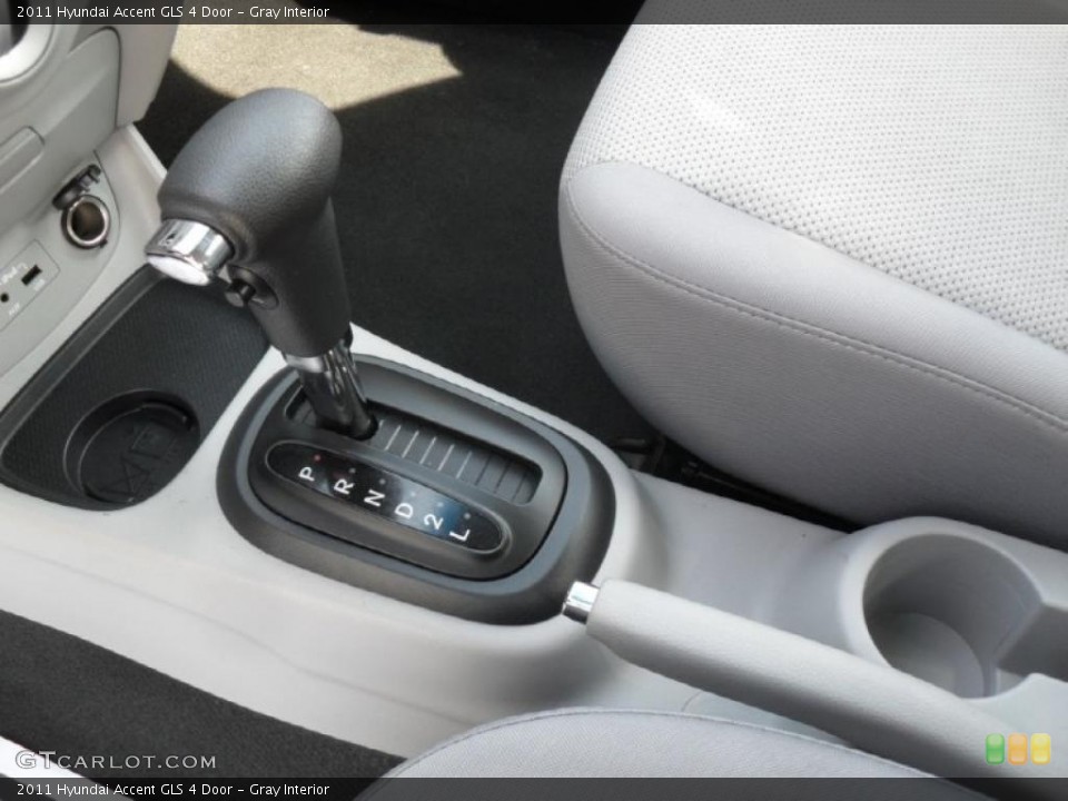 Gray Interior Transmission for the 2011 Hyundai Accent GLS 4 Door #49810671