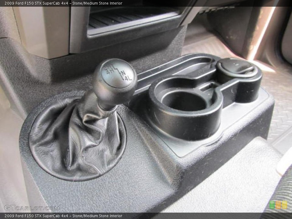 Stone/Medium Stone Interior Controls for the 2009 Ford F150 STX SuperCab 4x4 #49813047