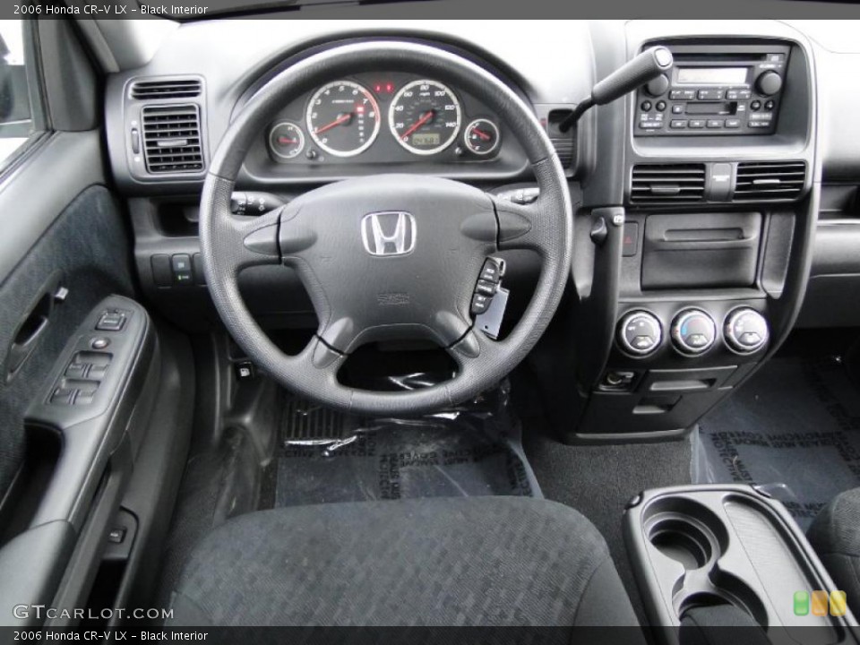 Black Interior Dashboard for the 2006 Honda CR-V LX #49814991