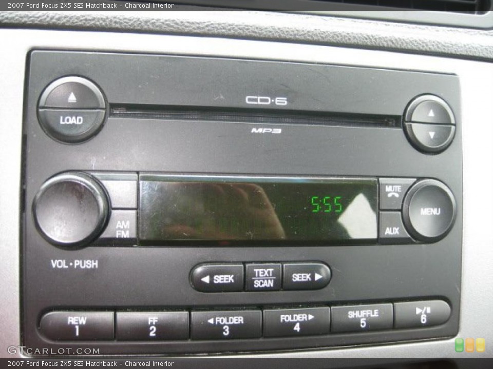 Charcoal Interior Controls for the 2007 Ford Focus ZX5 SES Hatchback #49817256