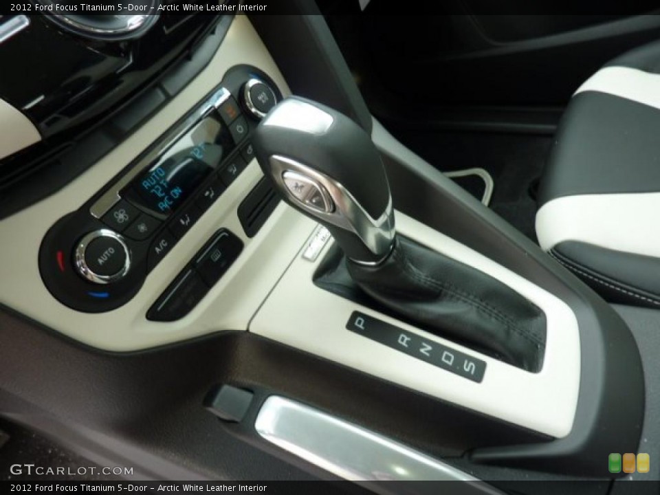 Arctic White Leather Interior Transmission for the 2012 Ford Focus Titanium 5-Door #49818369