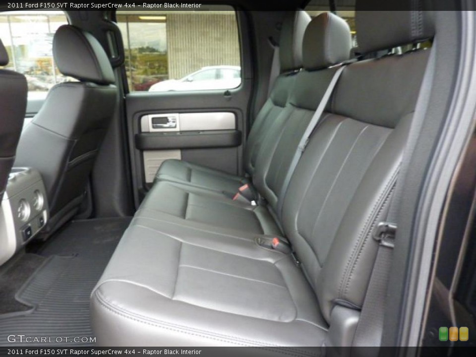 Raptor Black Interior Photo for the 2011 Ford F150 SVT Raptor SuperCrew 4x4 #49821144