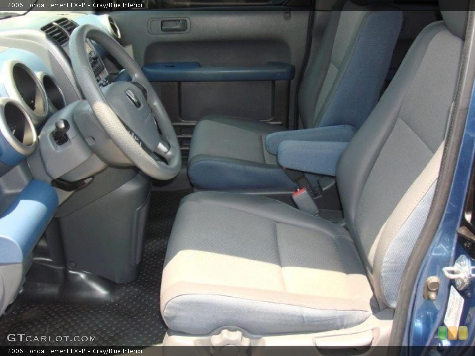 Gray/Blue Interior Photo for the 2006 Honda Element EX-P #49822698