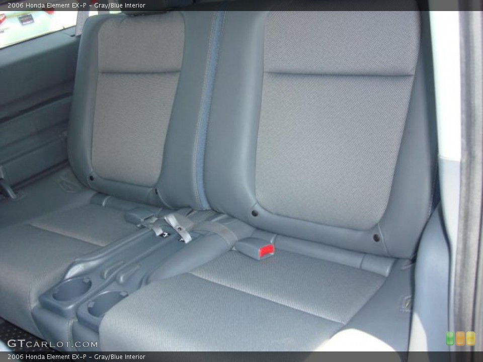 Gray/Blue Interior Photo for the 2006 Honda Element EX-P #49822713