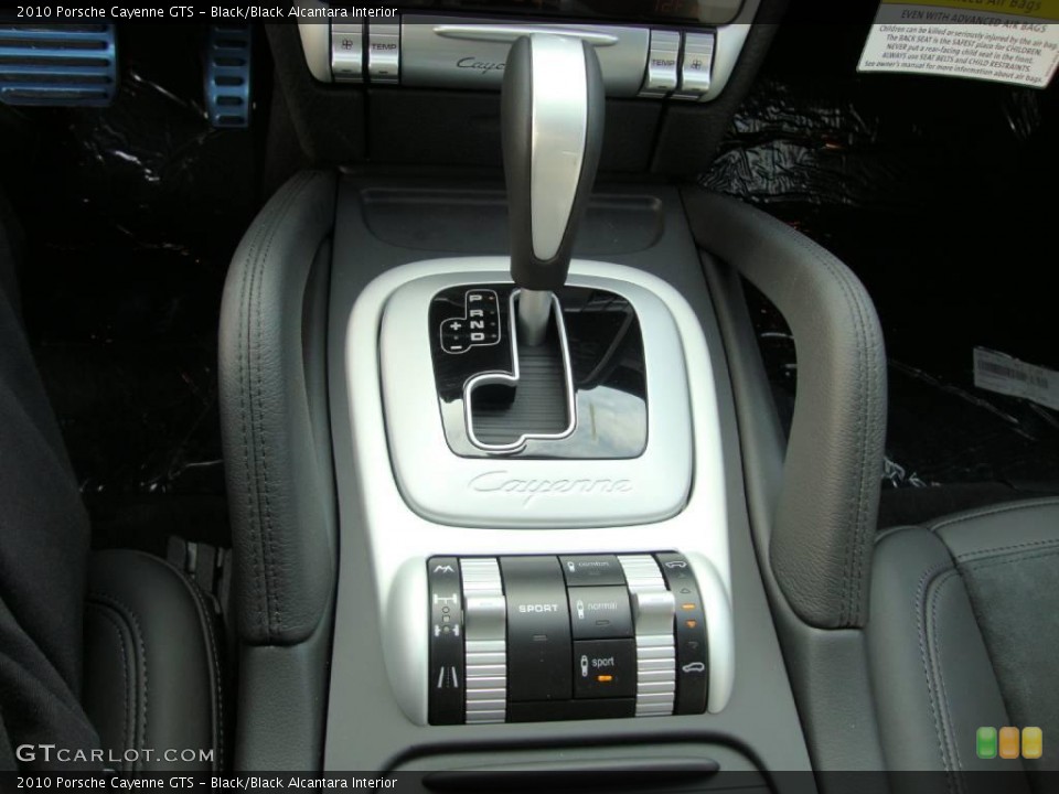 Black/Black Alcantara Interior Transmission for the 2010 Porsche Cayenne GTS #49826706