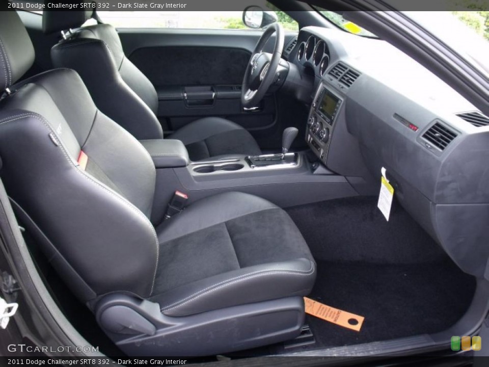 Dark Slate Gray Interior Photo for the 2011 Dodge Challenger SRT8 392 #49827066