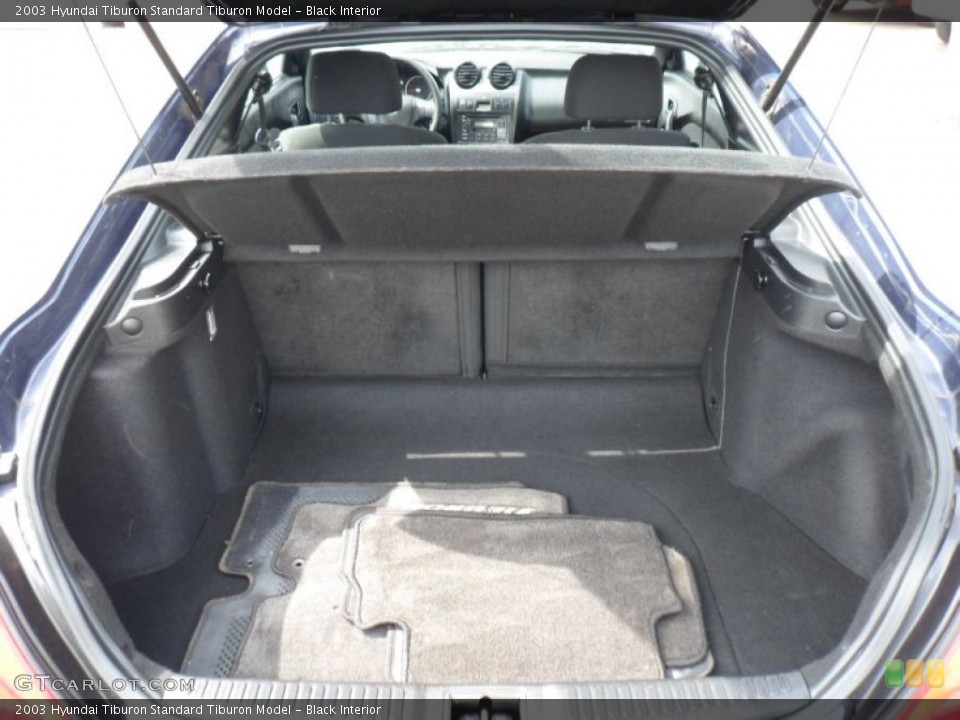 Black Interior Trunk for the 2003 Hyundai Tiburon  #49827285