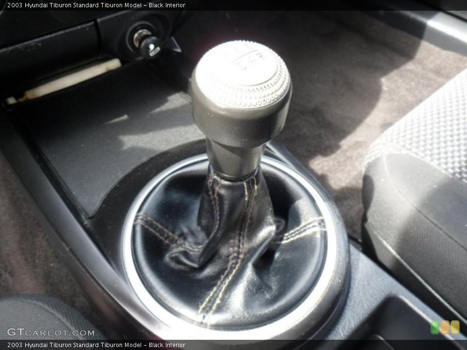 Black Interior Transmission for the 2003 Hyundai Tiburon  #49827432
