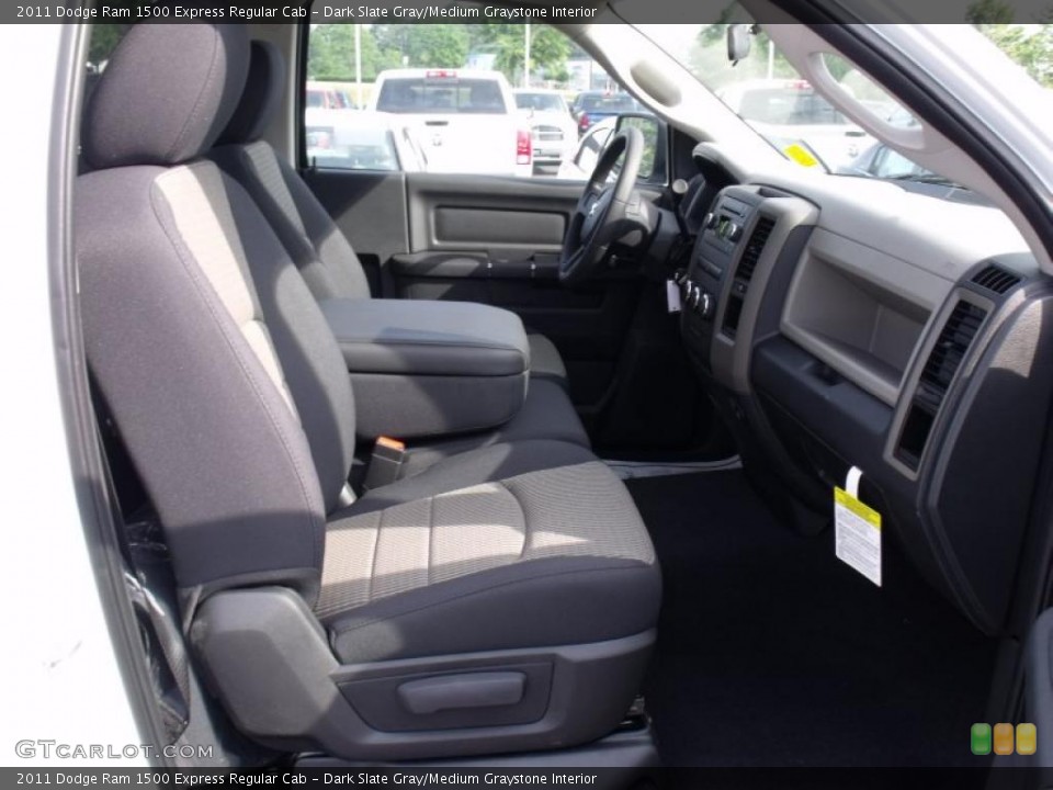 Dark Slate Gray/Medium Graystone Interior Photo for the 2011 Dodge Ram 1500 Express Regular Cab #49828095