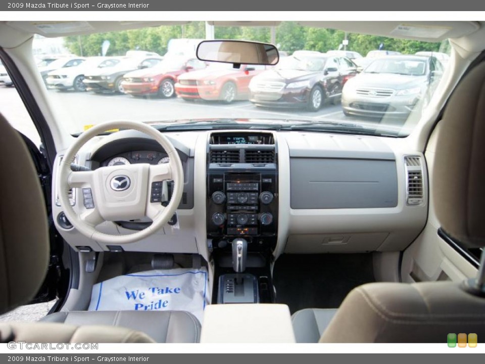 Graystone Interior Dashboard for the 2009 Mazda Tribute i Sport #49829568