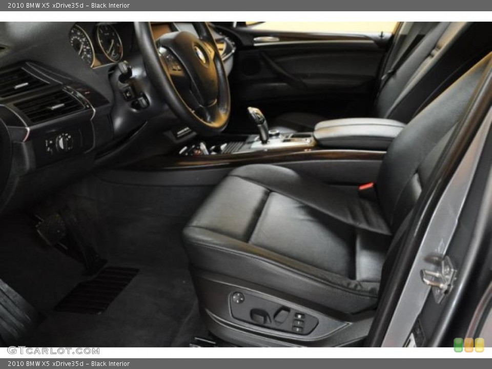 Black Interior Photo for the 2010 BMW X5 xDrive35d #49830570