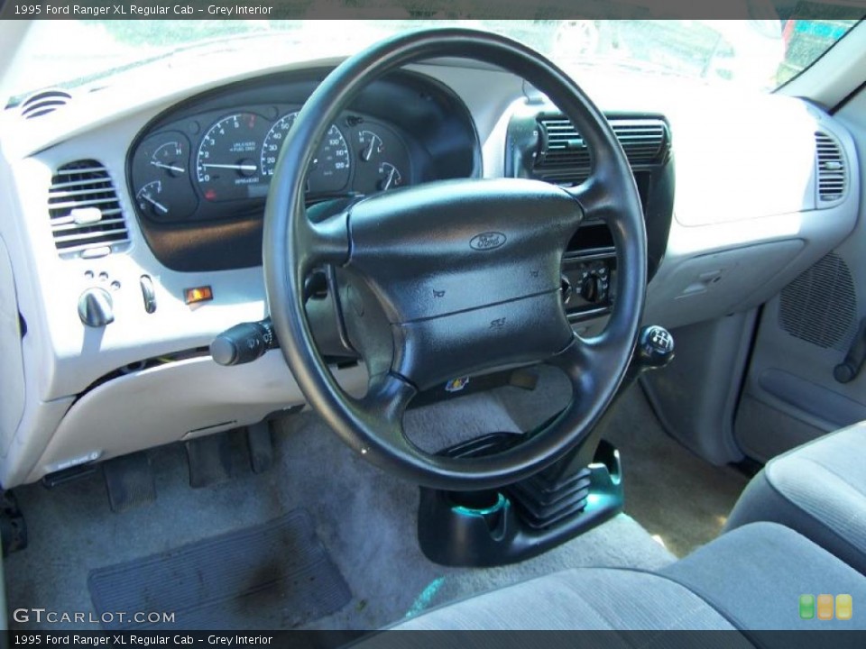 Grey Interior Dashboard for the 1995 Ford Ranger XL Regular Cab #49831740