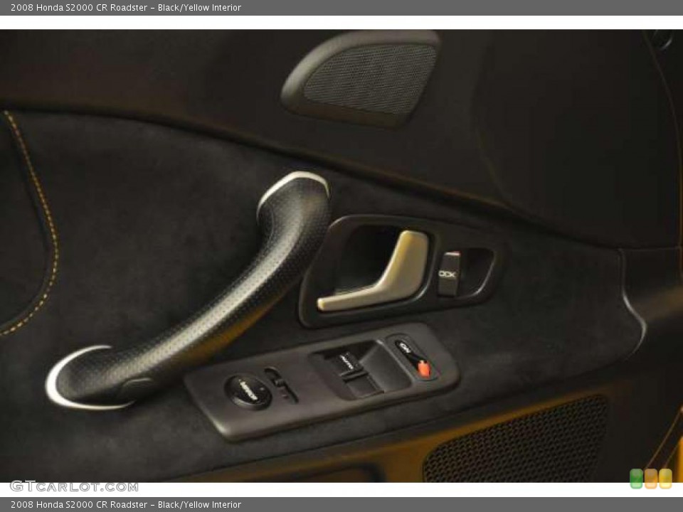 Black/Yellow Interior Controls for the 2008 Honda S2000 CR Roadster #49836177