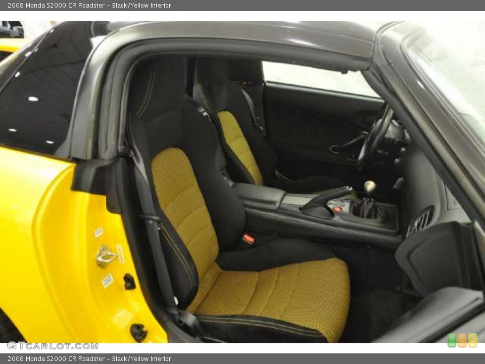 Black/Yellow Interior Photo for the 2008 Honda S2000 CR Roadster #49836231