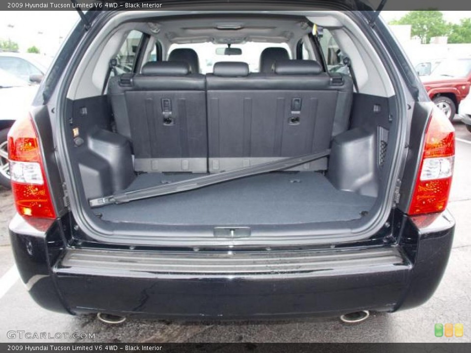 Black Interior Trunk for the 2009 Hyundai Tucson Limited V6 4WD #49836882
