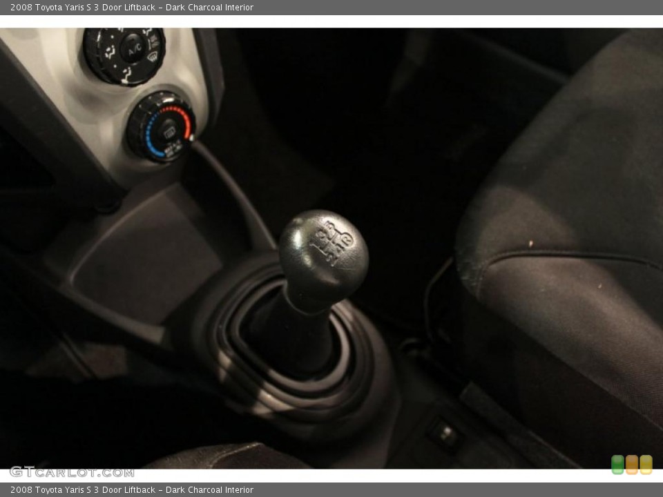 Dark Charcoal Interior Transmission for the 2008 Toyota Yaris S 3 Door Liftback #49839255