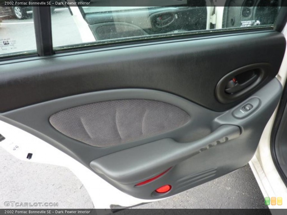 Dark Pewter Interior Door Panel for the 2002 Pontiac Bonneville SE #49839807