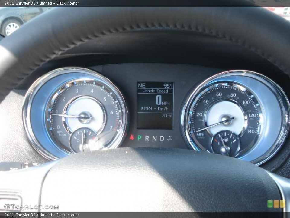 Black Interior Gauges for the 2011 Chrysler 300 Limited #49839870