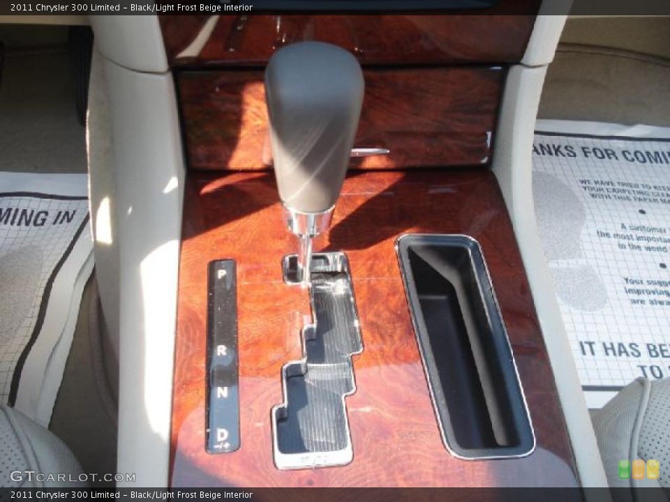 Black/Light Frost Beige Interior Transmission for the 2011 Chrysler 300 Limited #49840546