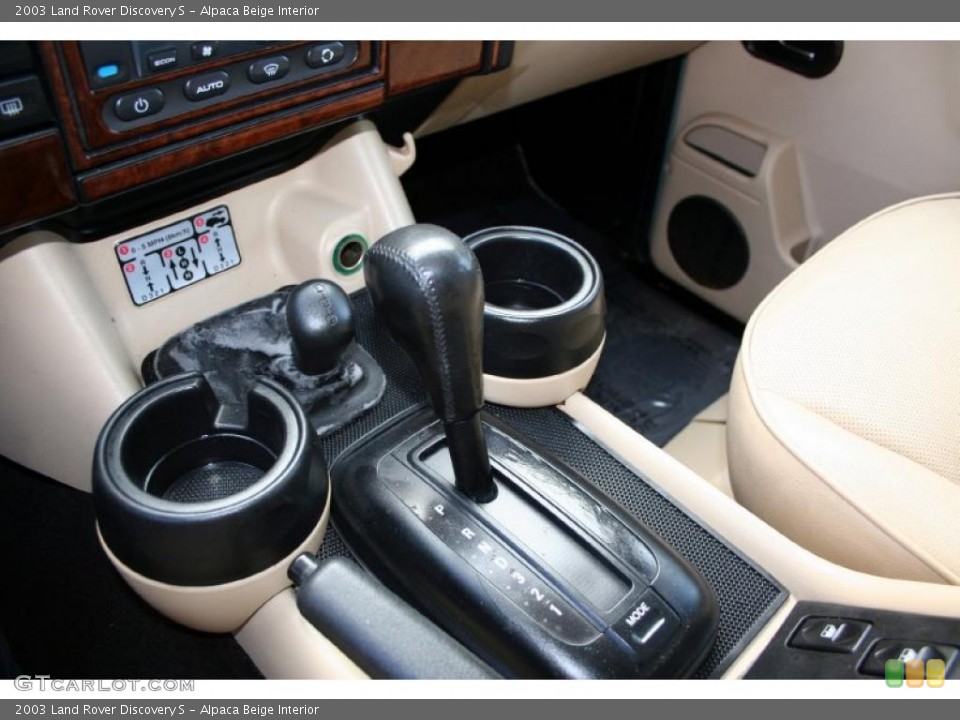 Alpaca Beige Interior Transmission for the 2003 Land Rover Discovery S #49843552