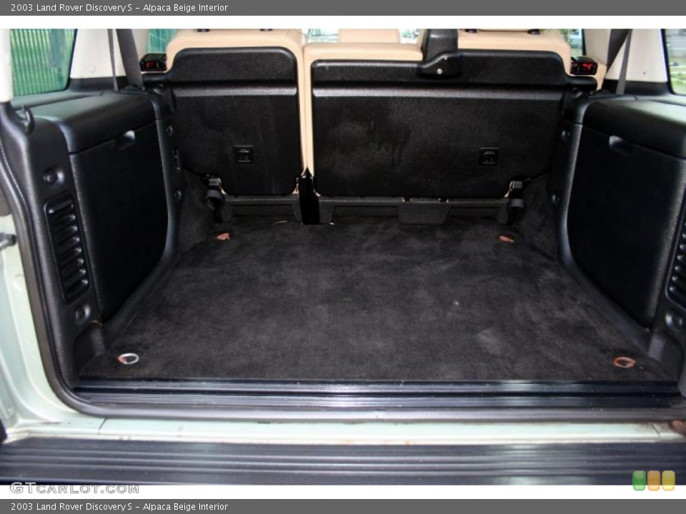 Alpaca Beige Interior Trunk for the 2003 Land Rover Discovery S #49843594