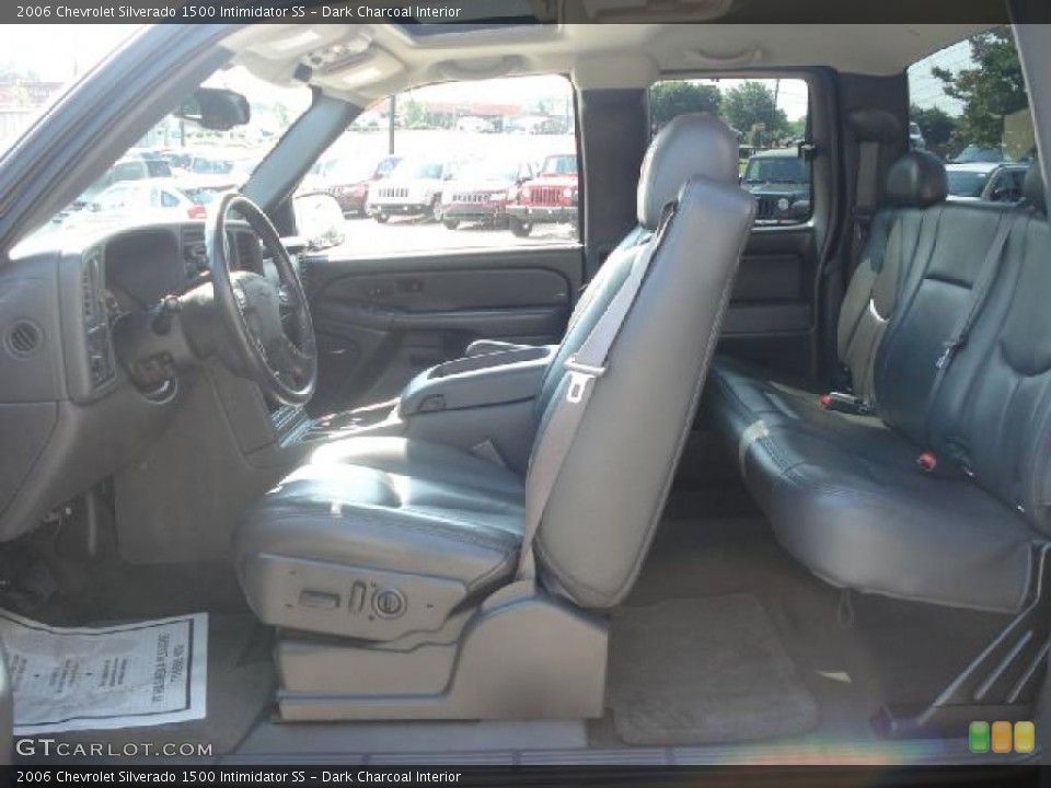 Dark Charcoal Interior Photo for the 2006 Chevrolet Silverado 1500 Intimidator SS #49844419