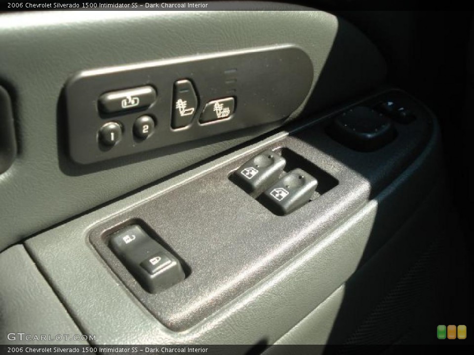 Dark Charcoal Interior Controls for the 2006 Chevrolet Silverado 1500 Intimidator SS #49844641