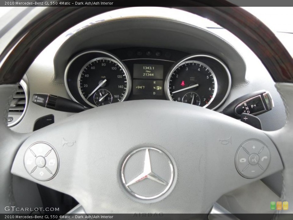 Dark Ash/Ash Interior Steering Wheel for the 2010 Mercedes-Benz GL 550 4Matic #49844692