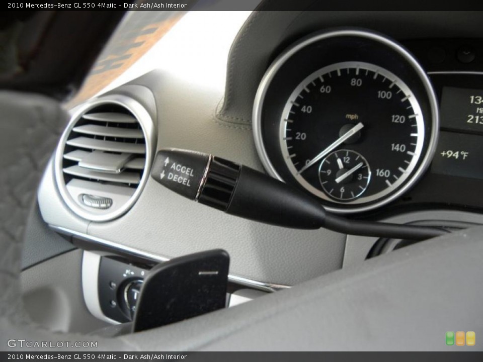 Dark Ash/Ash Interior Controls for the 2010 Mercedes-Benz GL 550 4Matic #49844728