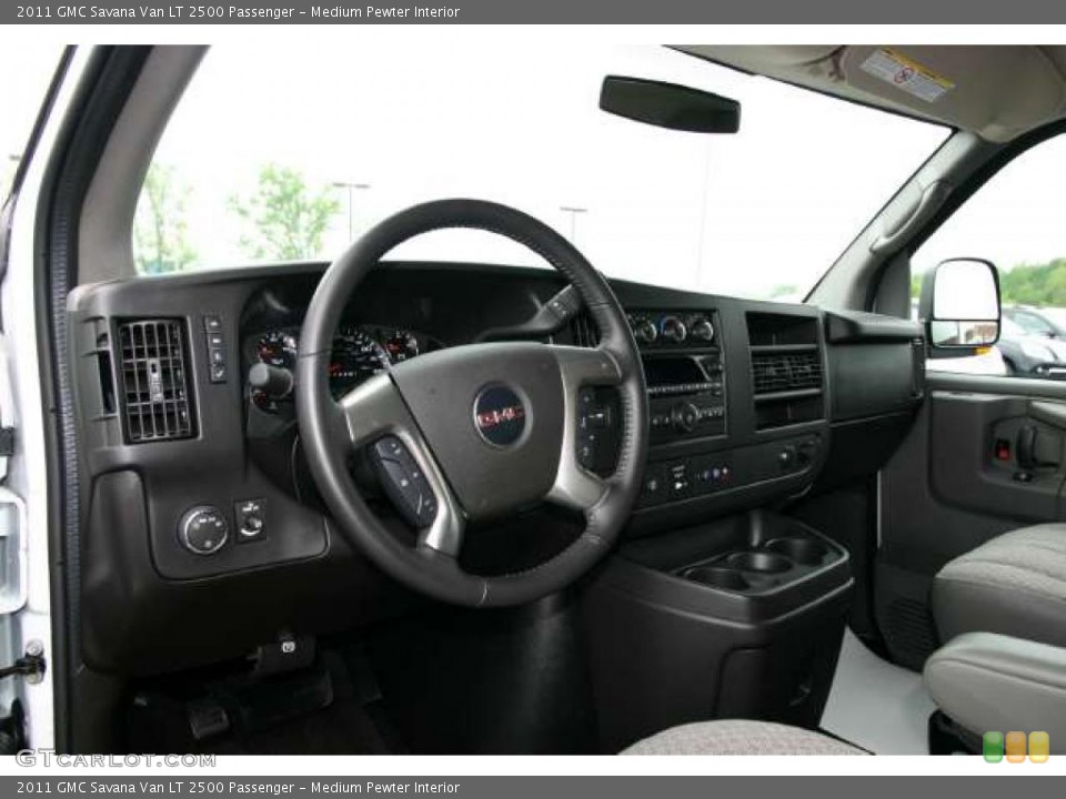 Medium Pewter Interior Dashboard for the 2011 GMC Savana Van LT 2500 Passenger #49844977