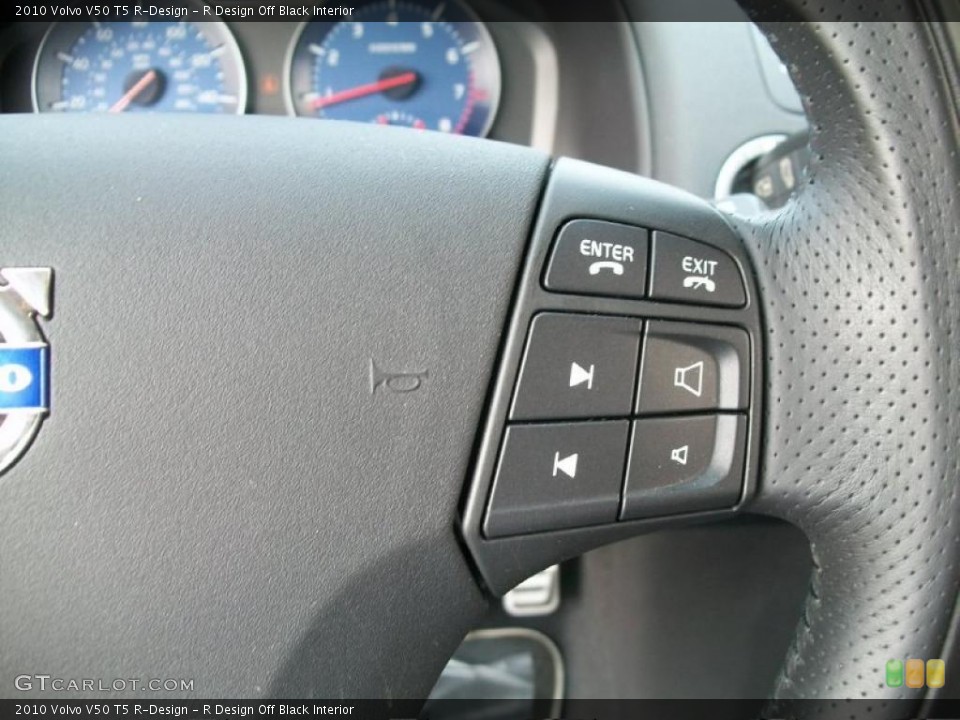 R Design Off Black Interior Controls for the 2010 Volvo V50 T5 R-Design #49845316