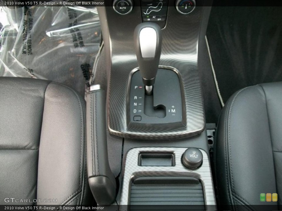 R Design Off Black Interior Transmission for the 2010 Volvo V50 T5 R-Design #49845349