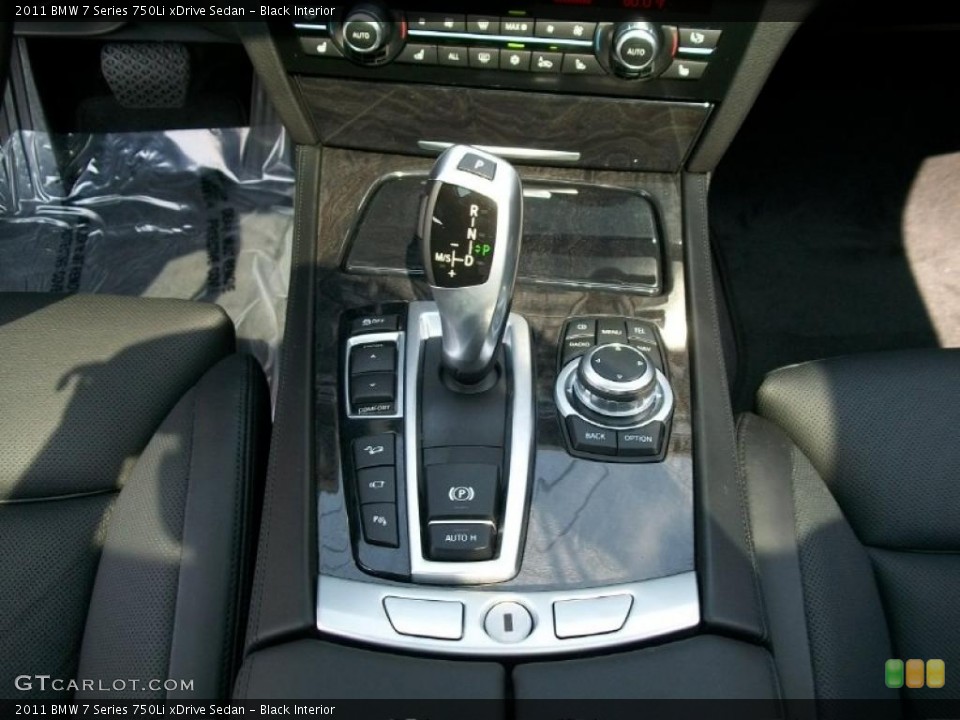 Black Interior Transmission for the 2011 BMW 7 Series 750Li xDrive Sedan #49846297