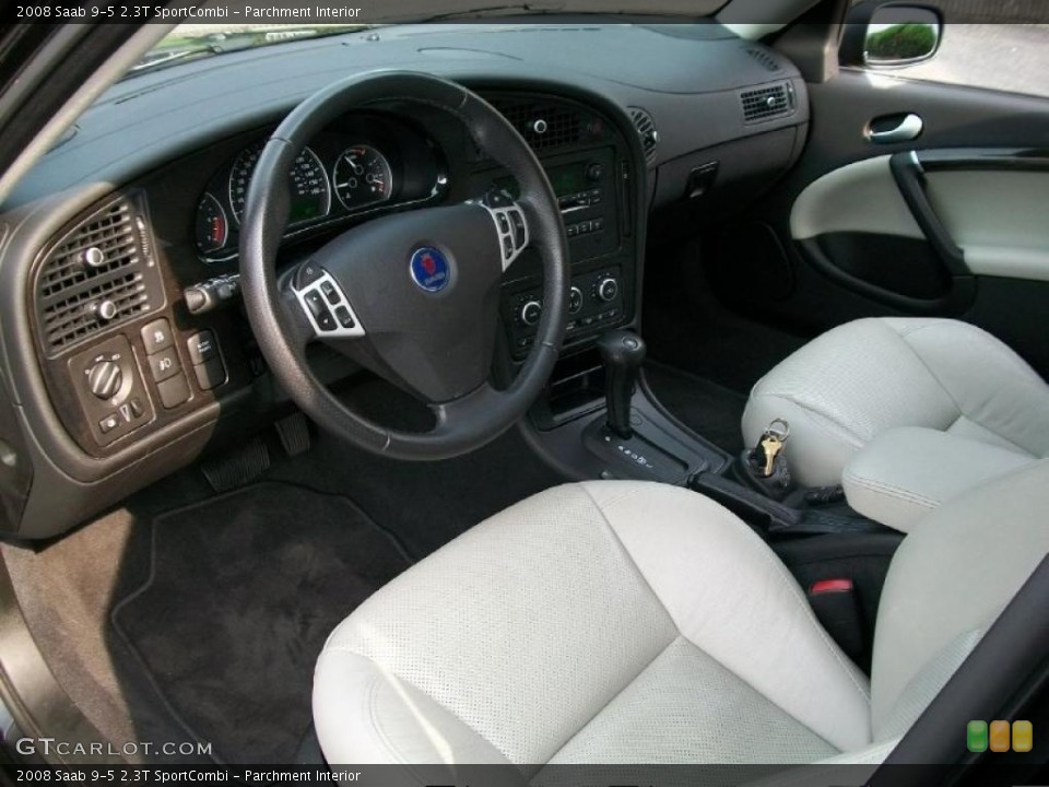 Parchment Interior Photo for the 2008 Saab 9-5 2.3T SportCombi #49846624
