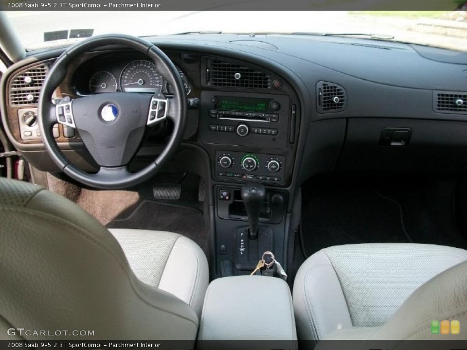 Parchment Interior Dashboard for the 2008 Saab 9-5 2.3T SportCombi #49846687